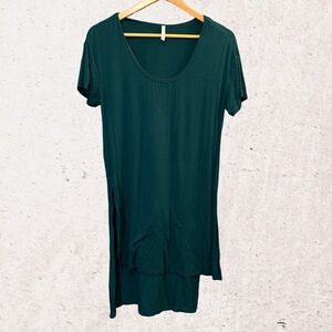 Z Supply Green Relaxed Mini Dress